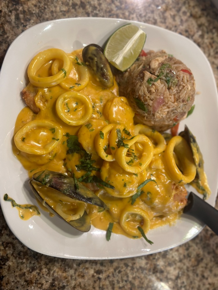 calamari pasta