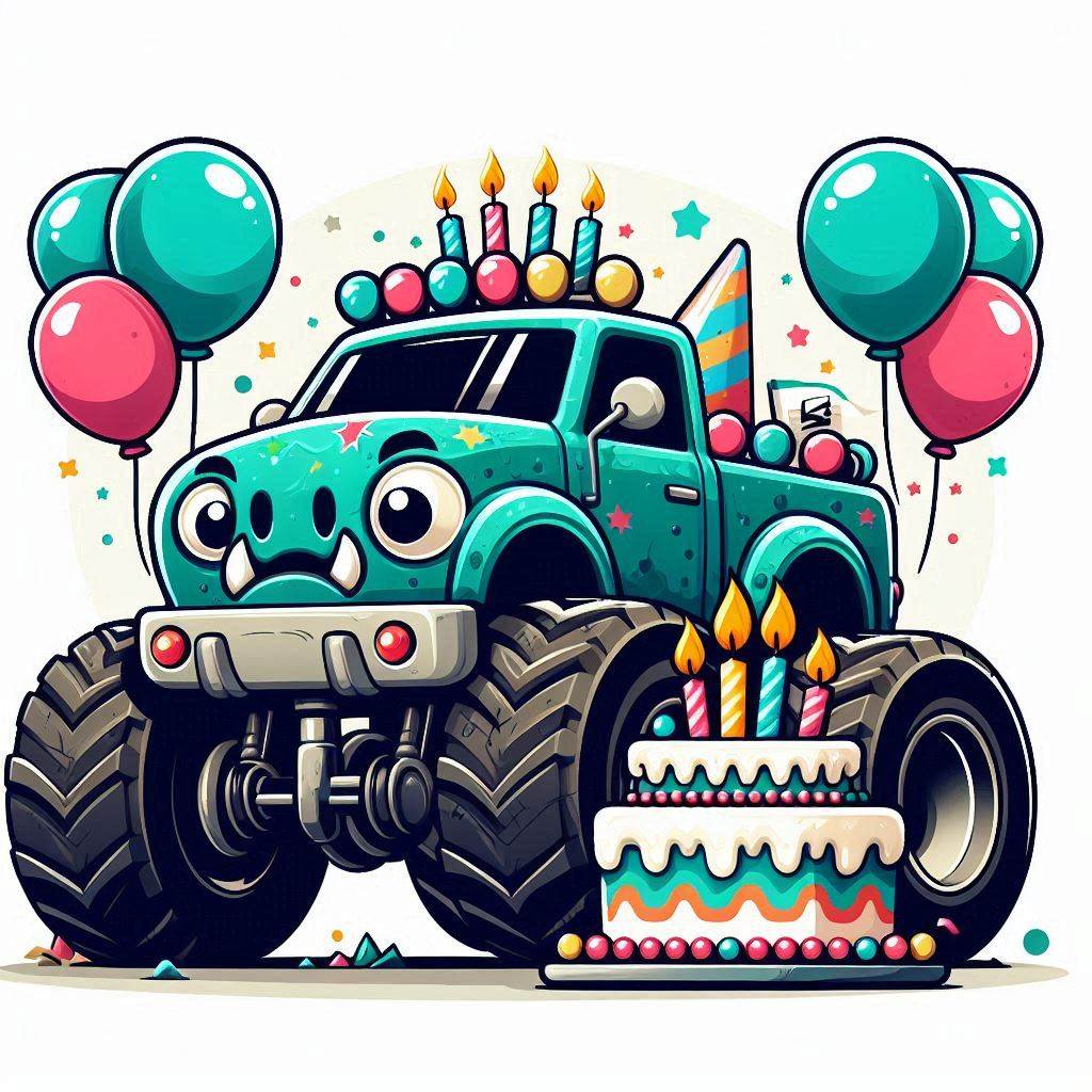 monster truck birthday